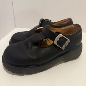 Dr. Martens Black Mary Jane Shoes